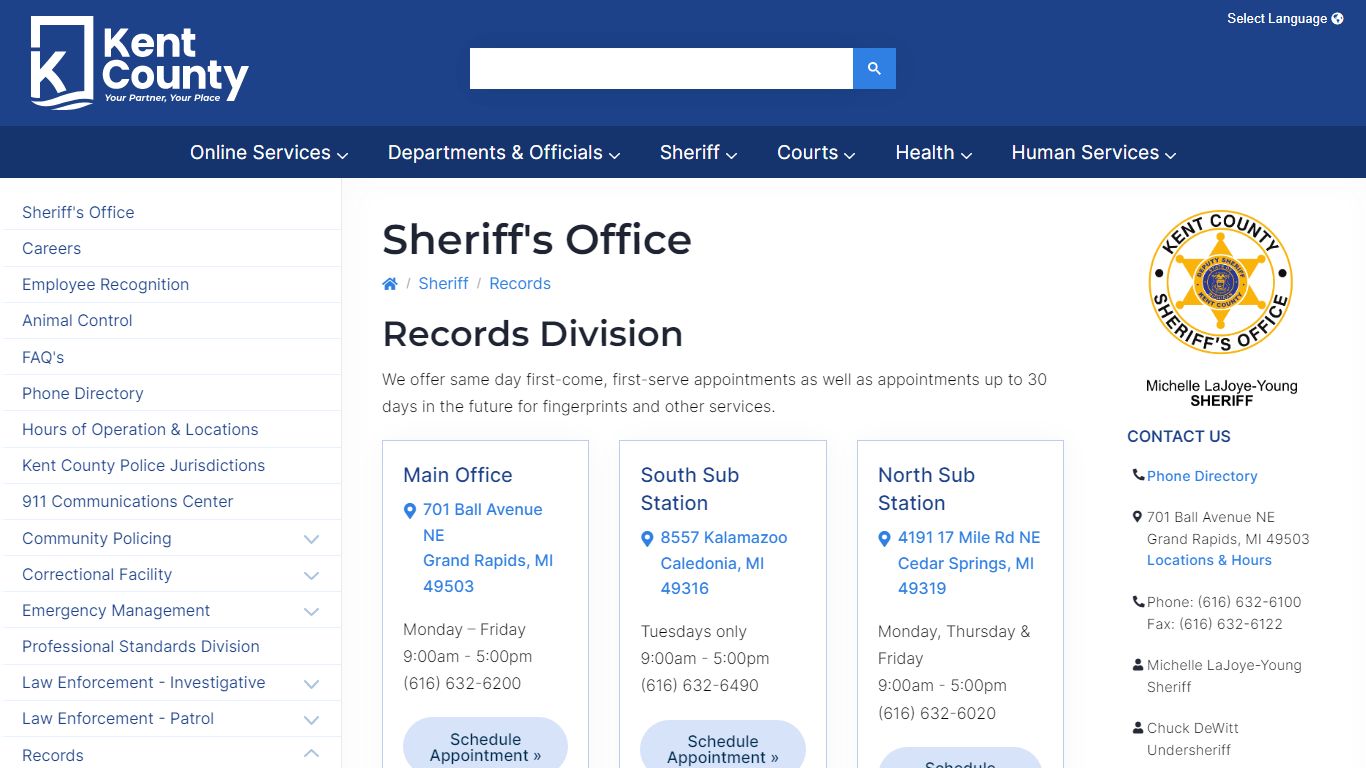 Records - Kent County, Michigan - accessKent.com